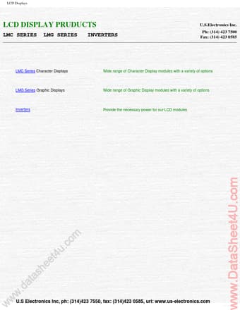  Datasheet Preview Page 1
