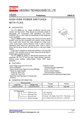  Datasheet Preview Page 1