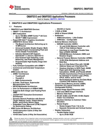 Datasheet Preview Page 1