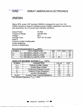  Datasheet Preview Page 1