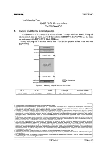  Datasheet Preview Page 1
