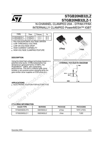  Datasheet Preview Page 1