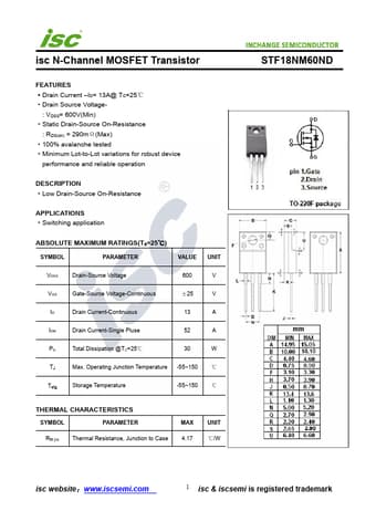  Datasheet Preview Page 1