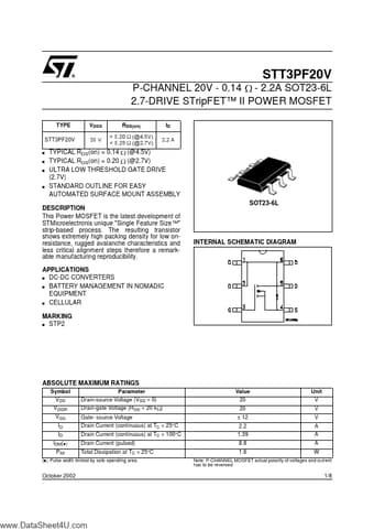  Datasheet Preview Page 1
