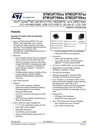  Datasheet Preview Page 1