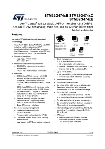  Datasheet Preview Page 1