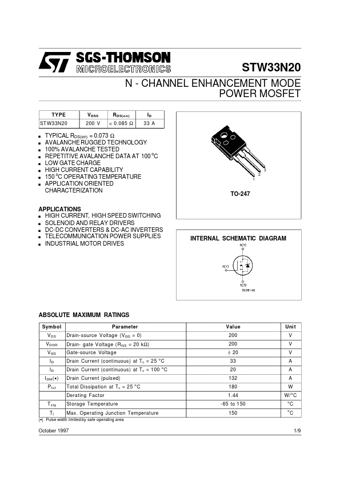  Datasheet Preview Page 1