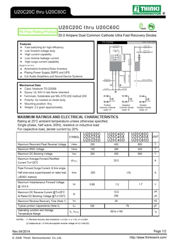  Datasheet Preview Page 1