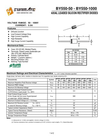  Datasheet Preview Page 1