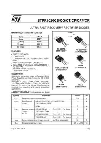  Datasheet Preview Page 1