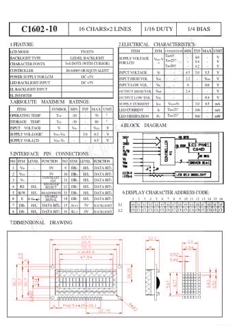  Datasheet Preview Page 1