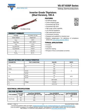  Datasheet Preview Page 1