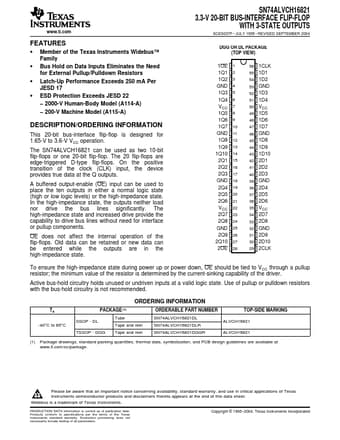  Datasheet Preview Page 1