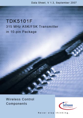  Datasheet Preview Page 1