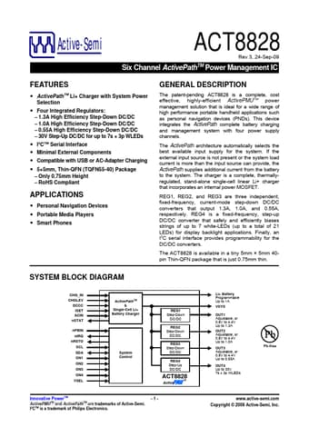  Datasheet Preview Page 1