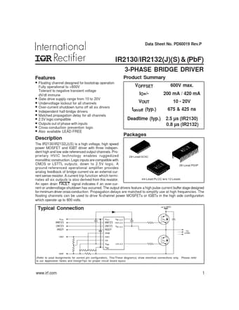  Datasheet Preview Page 1