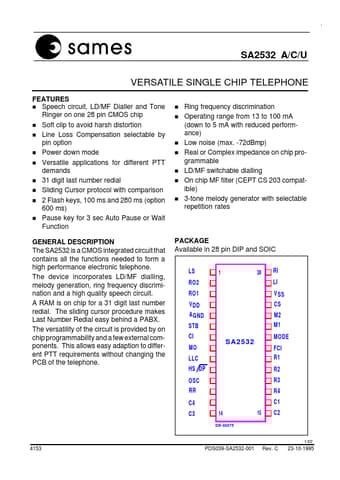  Datasheet Preview Page 1