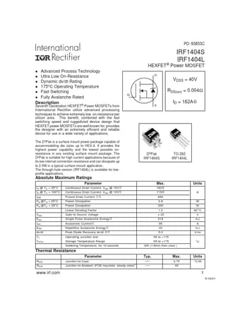  Datasheet Preview Page 1