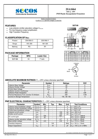  Datasheet Preview Page 1