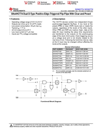  Datasheet Preview Page 1
