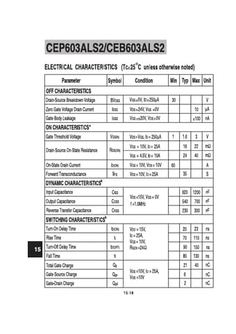  Datasheet Preview Page 1
