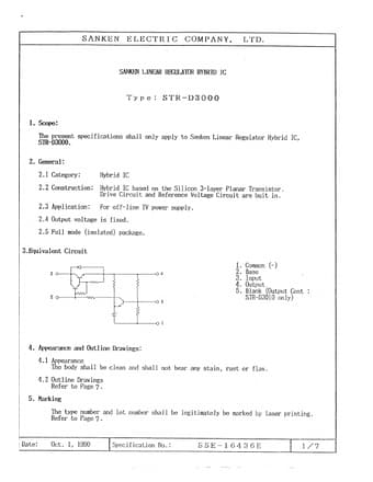  Datasheet Preview Page 1