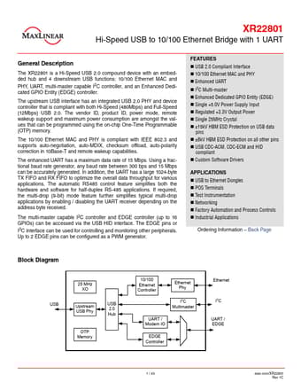  Datasheet Preview Page 1