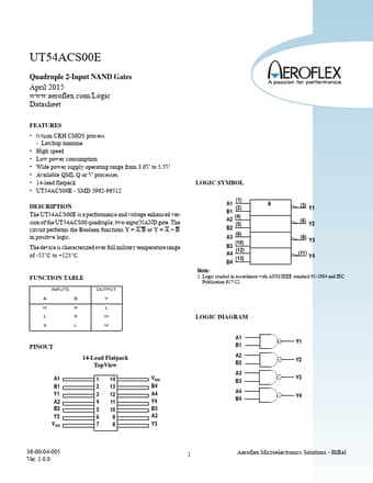  Datasheet Preview Page 1