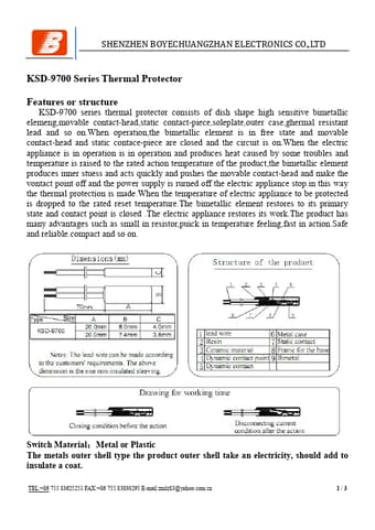  Datasheet Preview Page 1