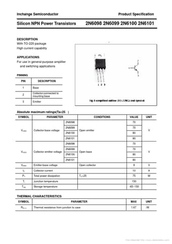  Datasheet Preview Page 1