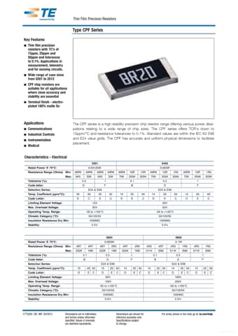  Datasheet Preview Page 1