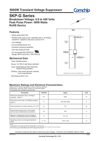  Datasheet Preview Page 1