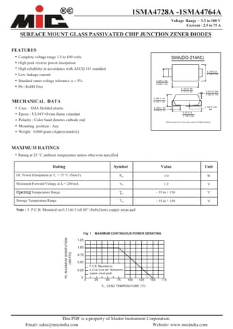  Datasheet Preview Page 1