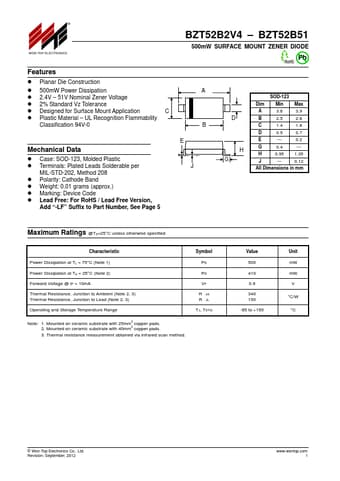  Datasheet Preview Page 1