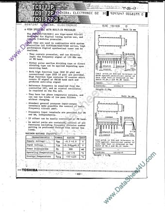  Datasheet Preview Page 1
