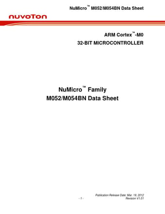  Datasheet Preview Page 1