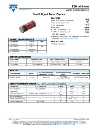  Datasheet Preview Page 1