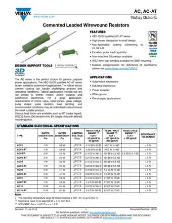 Datasheet Preview Page 1