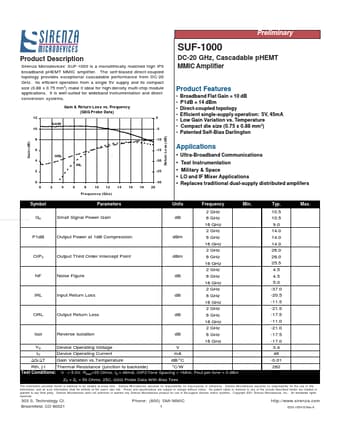  Datasheet Preview Page 1