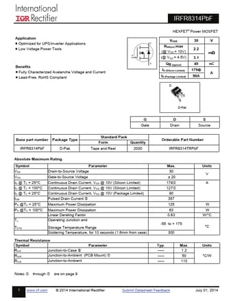 Datasheet Preview Page 1