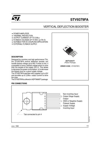  Datasheet Preview Page 1