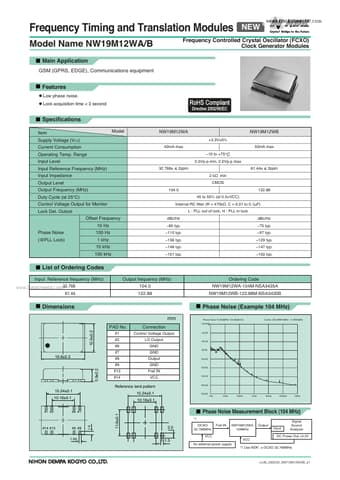  Datasheet Preview Page 1