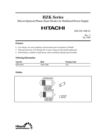  Datasheet Preview Page 1