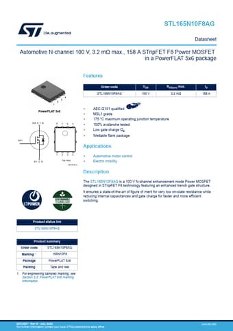  Datasheet Preview Page 1