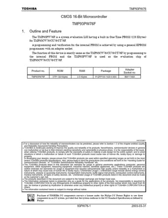  Datasheet Preview Page 1