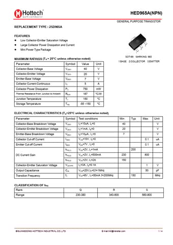  Datasheet Preview Page 1