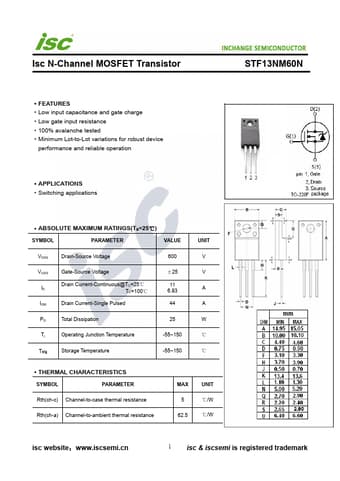  Datasheet Preview Page 1