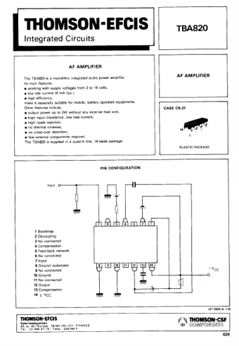 Datasheet Preview Page 1