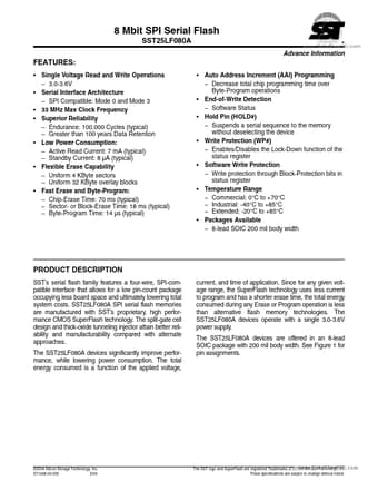  Datasheet Preview Page 1