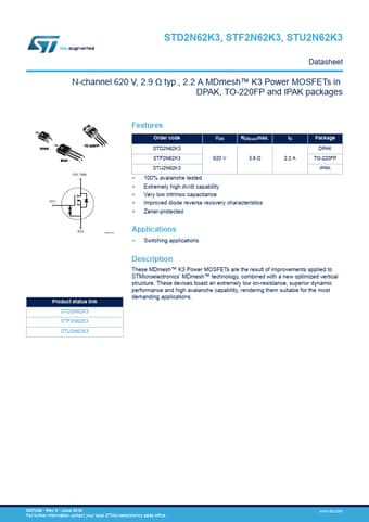  Datasheet Preview Page 1